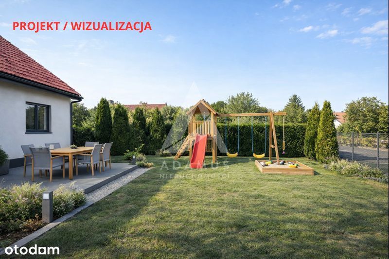 Nowy dom parterowy 78 m2 - stan surowy zamknięty.