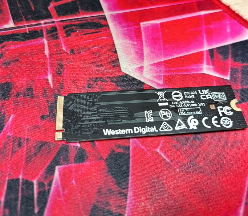 1TB SSD NVMe WD 5200/5000 MB/s M.2 2280 ЯК НОВИЙ 1000 GB