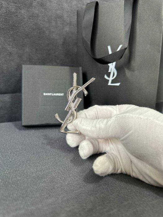 Broszka YSL Elegancka Nowa