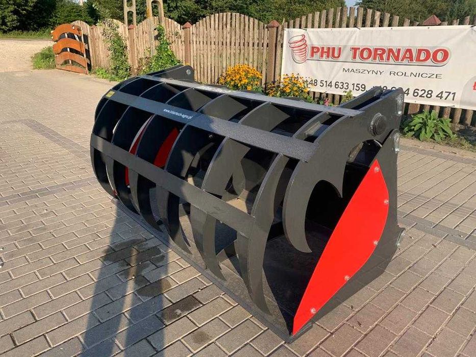 Łyżko-krokodyl 2,4m ząb palony INTERTECH / DOSTARCZAMY