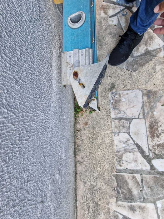 Escada Profissional de fibra de vidro paguei 800 vendendo por 250 pra desocupar espaço