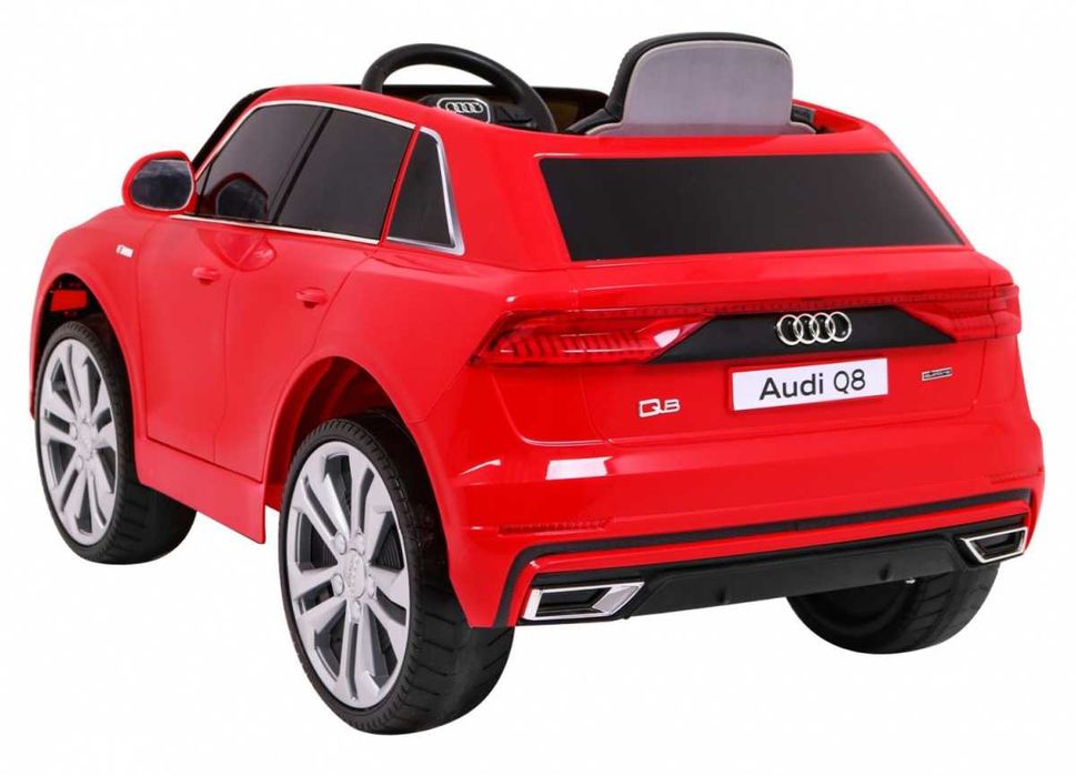 Samochód elektryczny dla dzieci AUDI Q8 Lift Audio Led Kola Eva Pilot