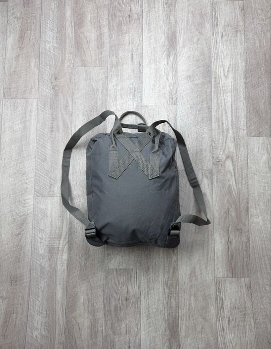 Рюкзак Fjallraven Kanken Grey оригинал городской серый канкен
