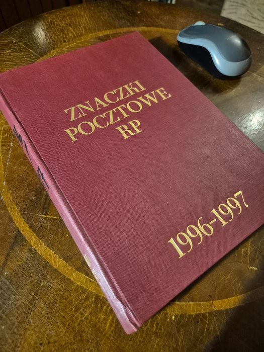 Klaser jubileuszowy 1996-1997 ze znaczkami