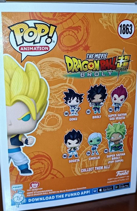 Super Saiyan Gogeta – Chase – Dragon Ball Super: Broly – 1863 – Funko