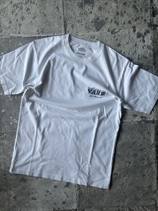 Tshirt Branca Vans Como Nova S