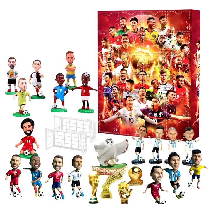 Дитячий адвент календар Футбол, футболіста, любителя футбола