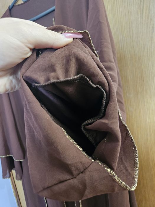 Неймовірна абая з люрексовим кантуванням