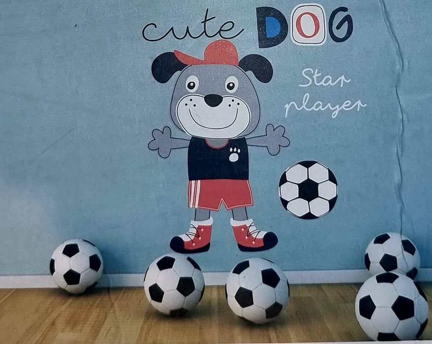 Autocolante parede foot