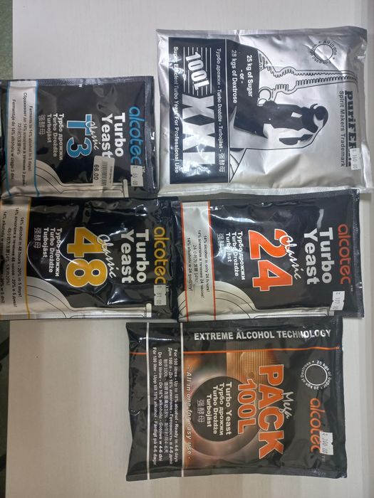 Турбо дрожжи дріжджі спиртові фруктові Alcotec Puri Dable Snake Wine