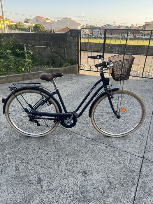 Bicicleta Citadina B'TWIN Elops Azul