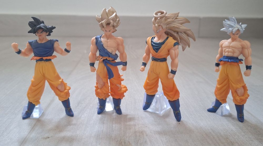 4 Figuras Songoku - Dragon Ball