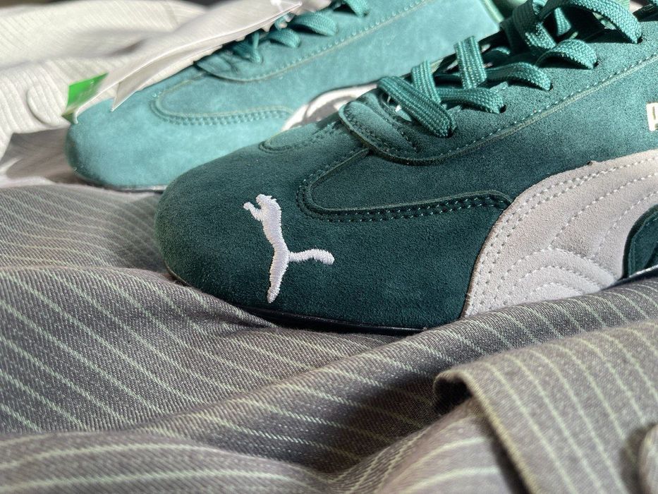 PUMA Speedcat - темно зелені (38,39,42,43 р