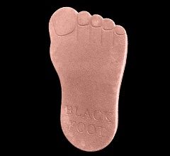 Stopy na ścieżkę do ogrodu