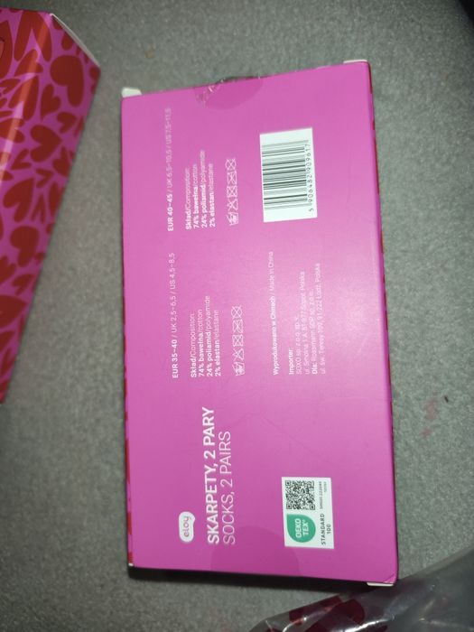 Zestaw skarpet dla par