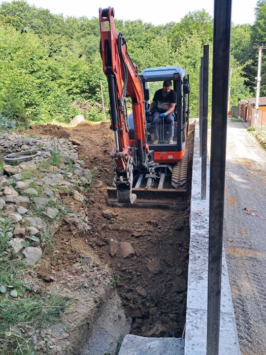 Послуги екскаватора мініекскаватор оренда міні екскаватора гідробур