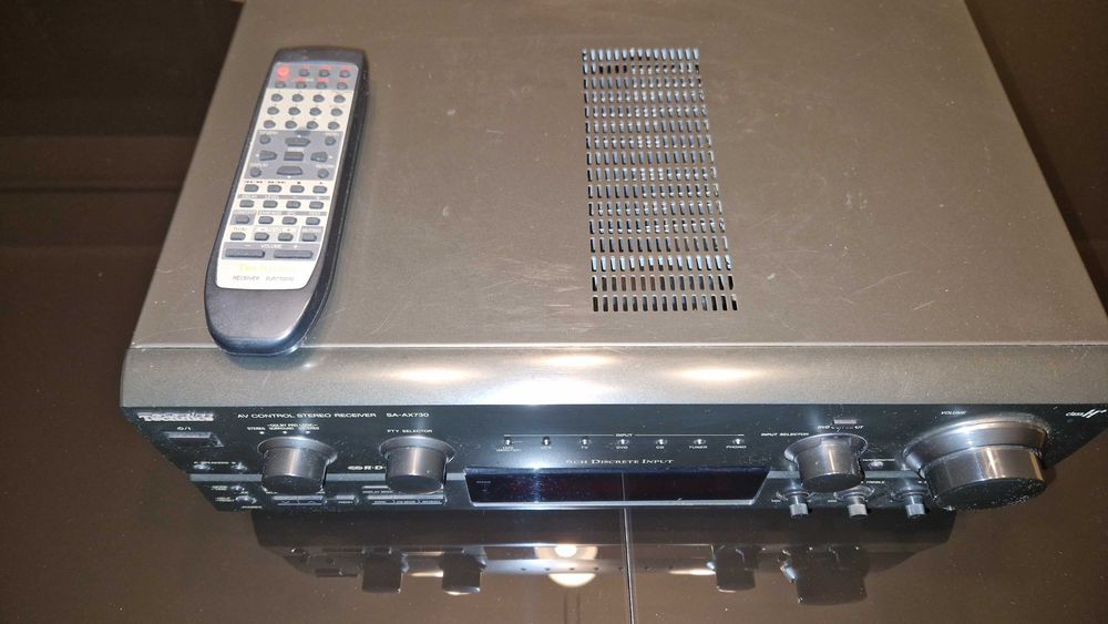 Amplituner Technics SA-AX730 możliwość dźwięku Dolby Digital i DTS 5.1