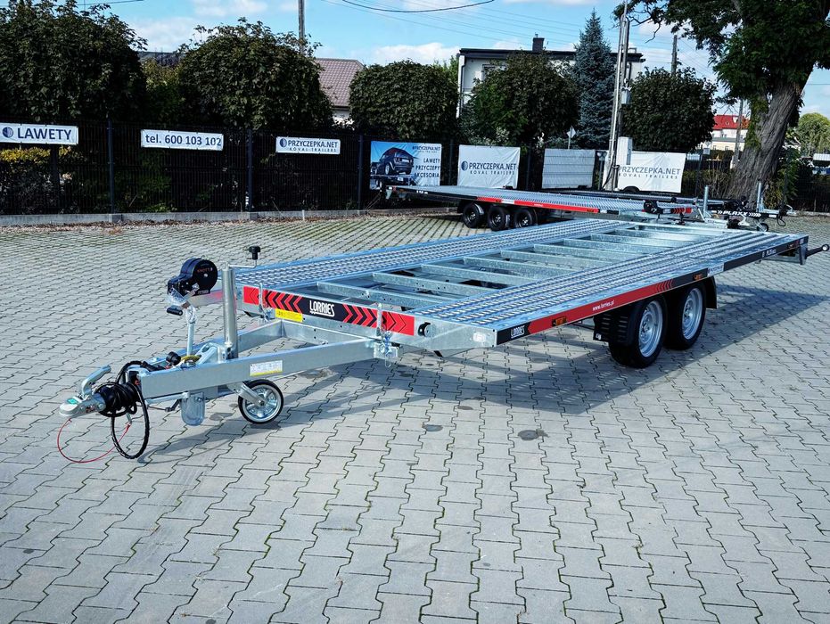 LORRIES PL35-5021 Laweta uchylna 3,5T 5m 2 osie nowa 2026 OD RĘKI