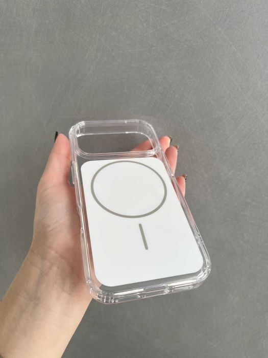 Чохол White Magsafe для iPhone 17 Pro Max айфон 17 про макс чехол кейс