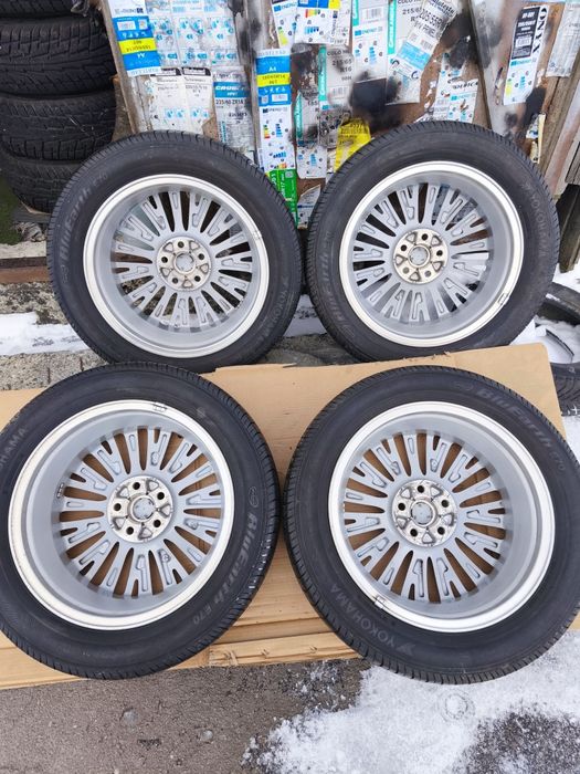 Диски Mitsubishi Outlander R18(5*114,3)+225/55/18 шини літні Yokohama