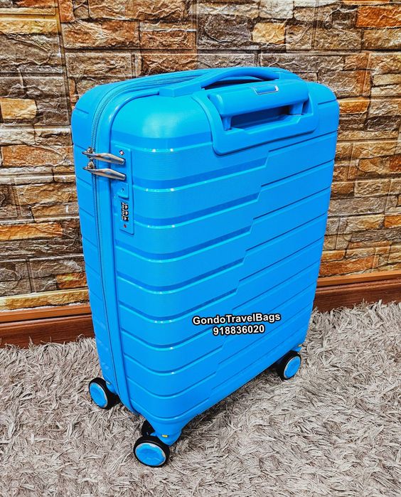 MALA PORÃO GRANDE 23Kg + MALA CABINE 8 a 10Kg NOVAS - POLIPROPILENO