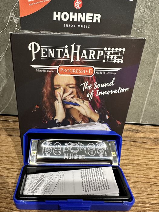 Губна гармошка Hohner Progressive Pentaharp M2110X Am ОРИГІНАЛ