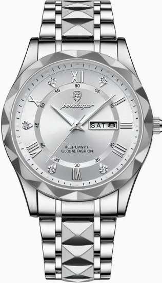 Zegarek męski srebrny