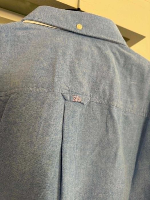 Koszula na krótki rękaw niebieska M - Superdry&Co