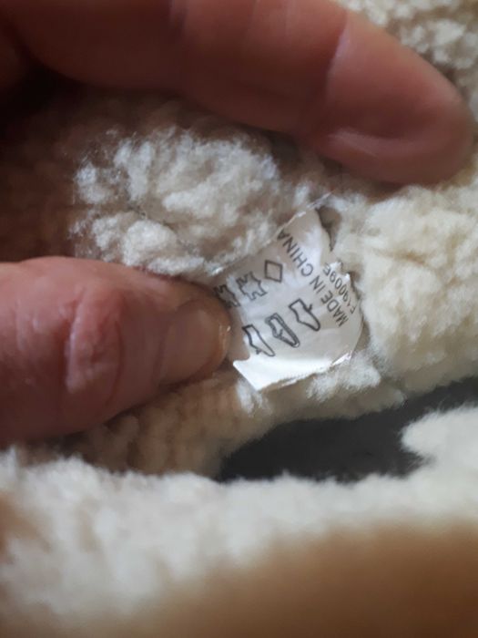 Угги ugg Australia w7 стелька 23 см 36 37 размер кожа мех ботинки