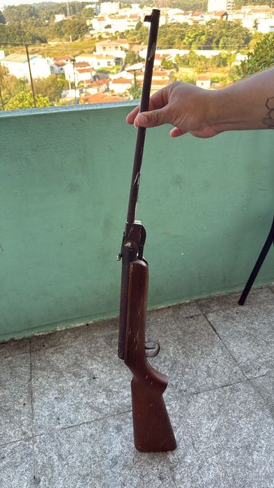 Espingarda de chumbo a pressão