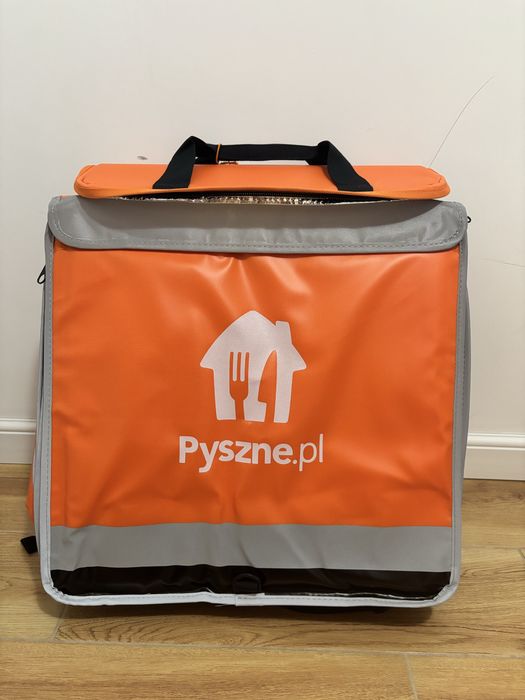 Torba Pyszne.pl termiczna NOWA plecak rozkładany