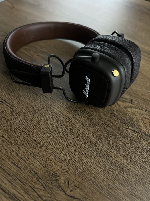 Навушники безпровідні Marshall 3 Bluetooth чорні, коричневі