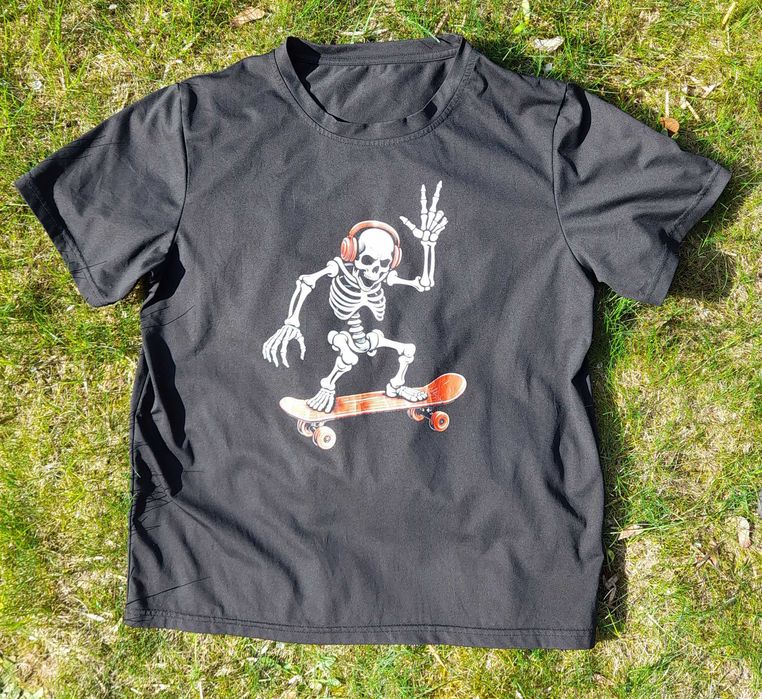 T-Shirt _ Skate skeleton
