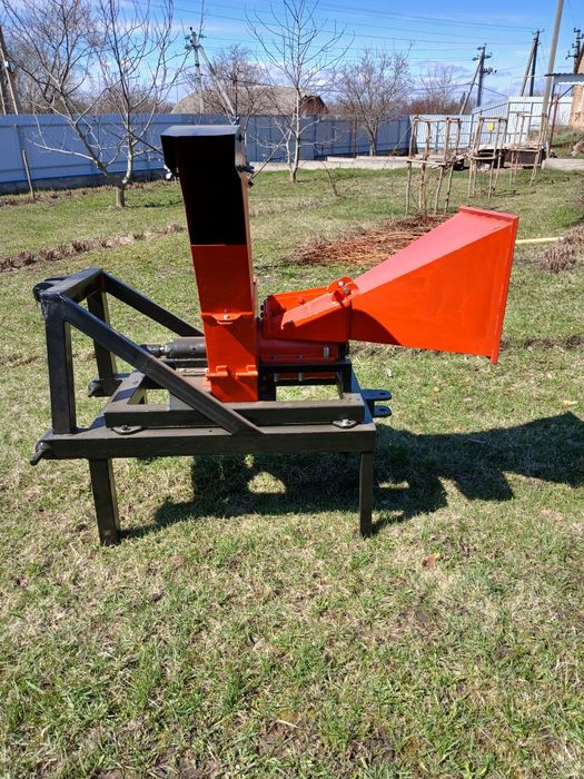 Шнековий подрібнювач від ВВП  трактора.