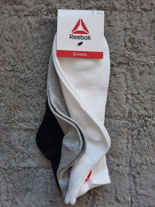 Skarpety Reebok 3-pak rozm 40-42