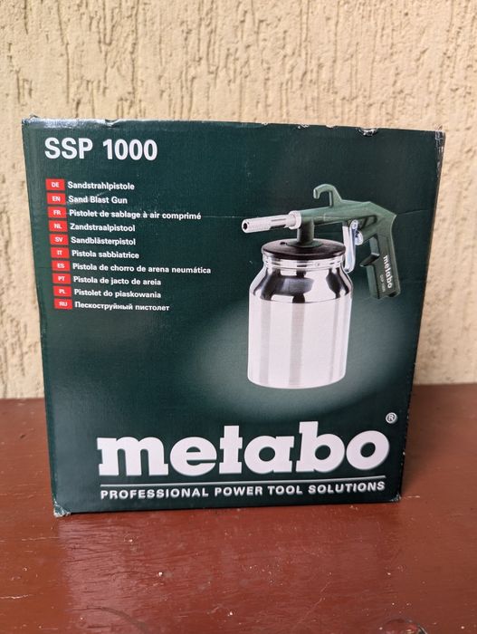 Pistolet do piaskowania Metabo