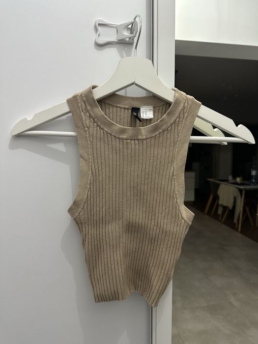 Brązowy top H&M bez wad