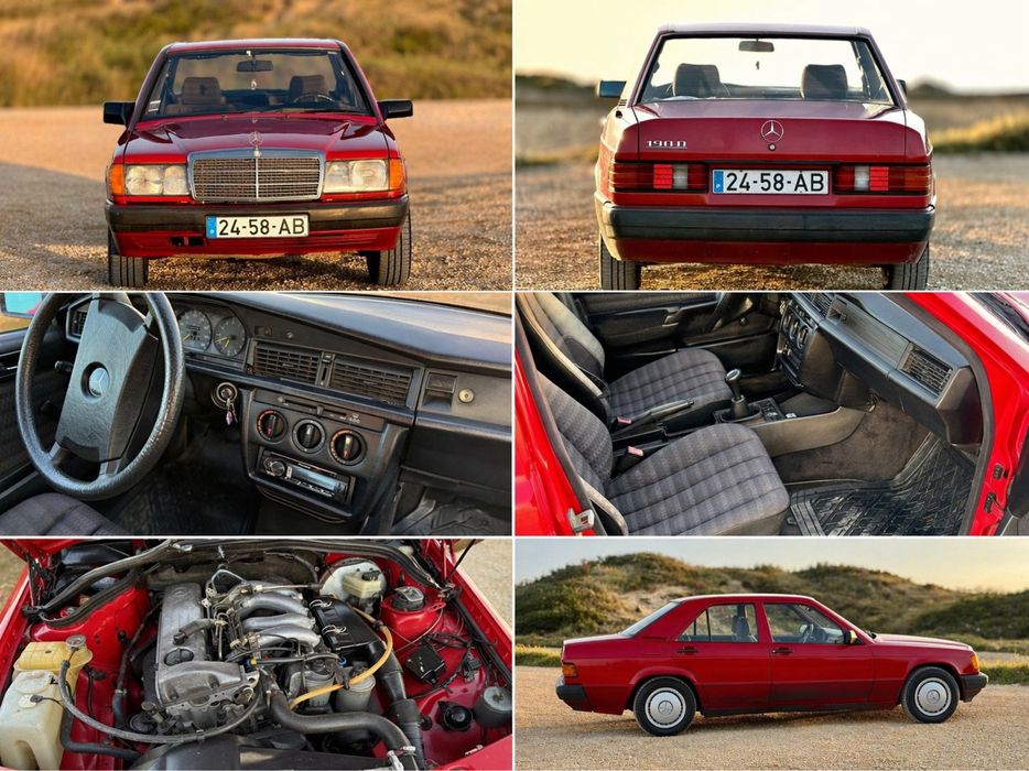 Mercedes-Benz 190D 2.0 (W201) Clássico fiável pronto a andar