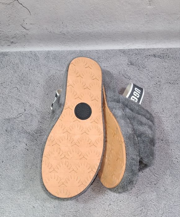 Тапки Ugg Fluff Yeah Slide пушистые босоножки сандали Tazz женские