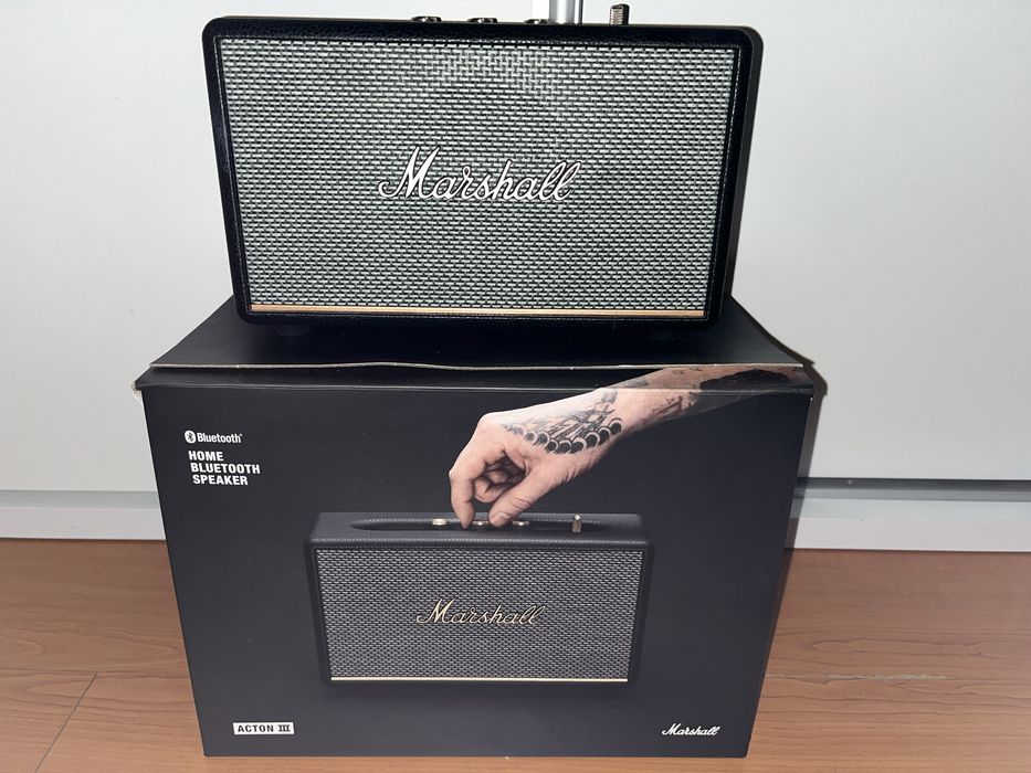 Coluna Bluetooth MARSHALL ACTON III (preto)
