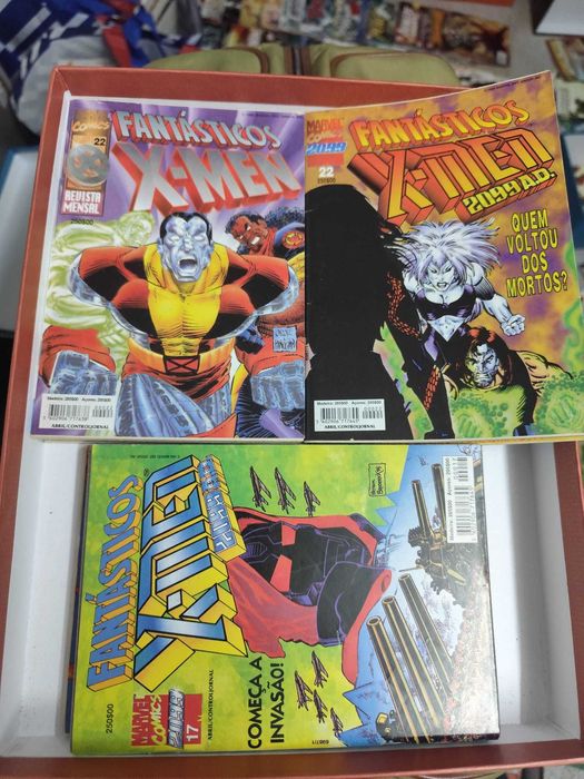 Várias banda desenhada Marvel X-Men, X Factor, X Force, etc