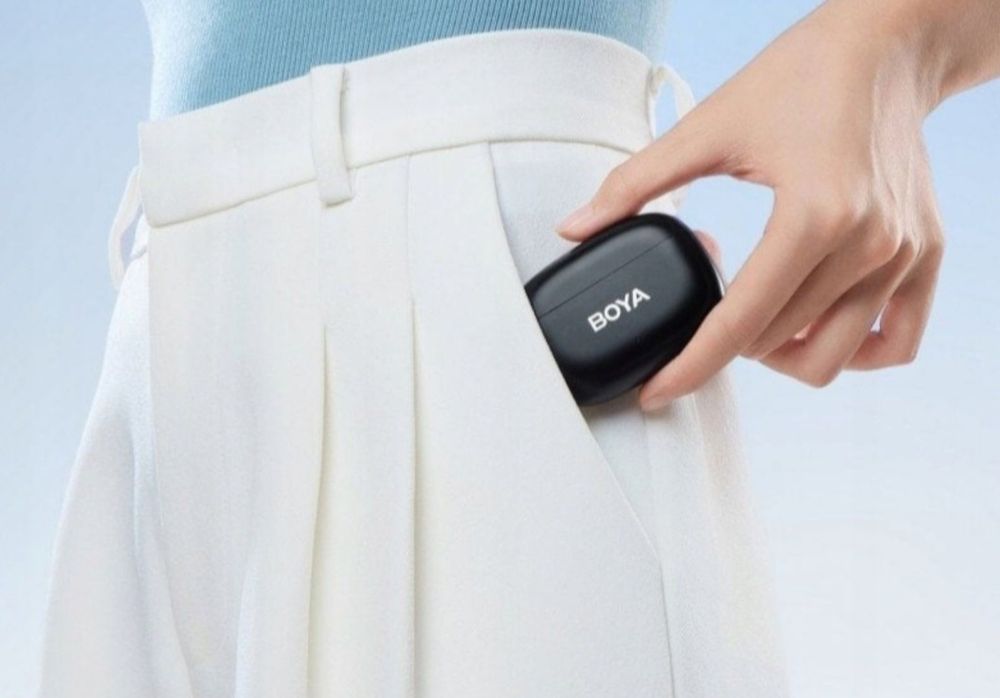 Bezprzewodowy mikrofon krawatowy BOYA Mini-12
