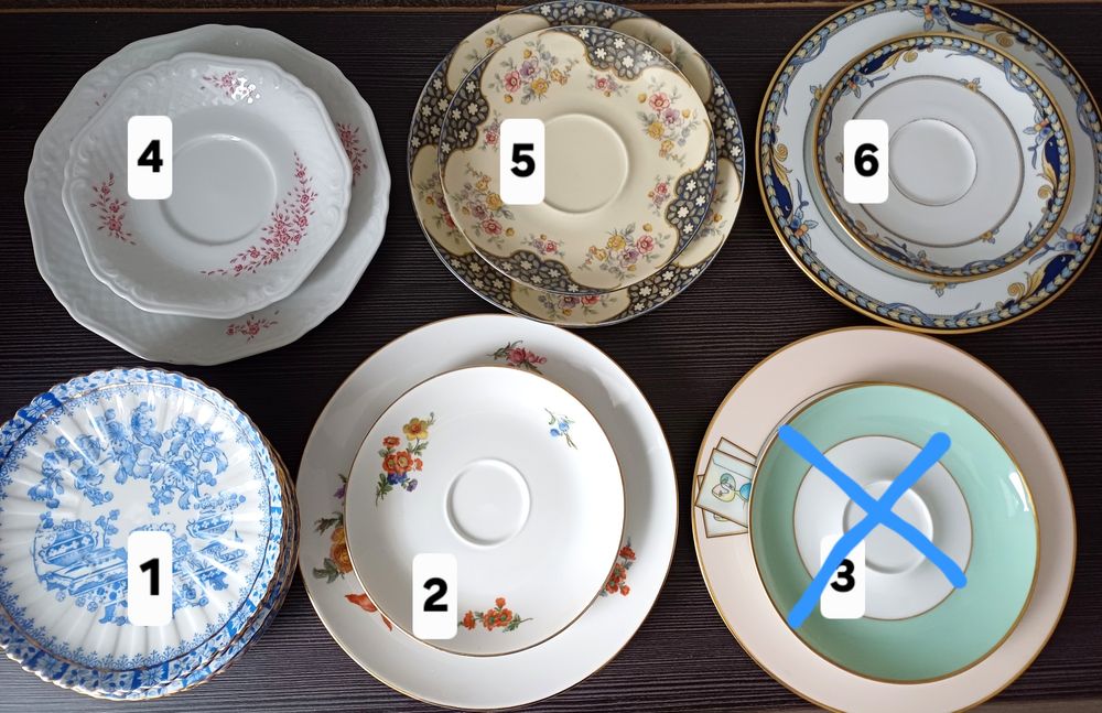 Розпродаж Тарілки Посуд Німеччина