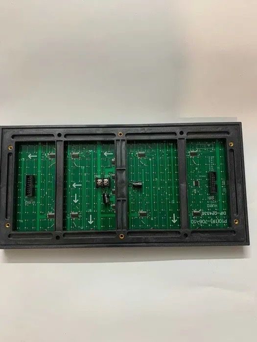 Модуль для Led дисплея дип Dip Р10 16х32 для бегущих строк синий