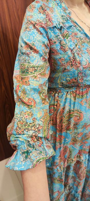 Sukienka turkusowa 40