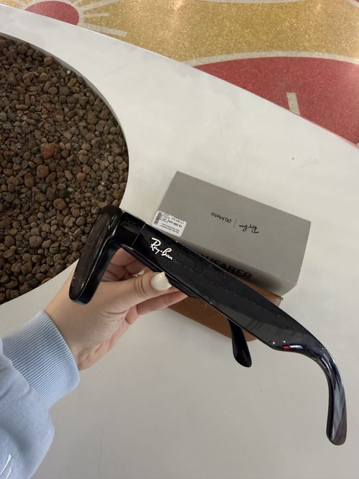 Смарт-очки Ray-Ban Meta Wayfarer Shiny Black/Clear size L