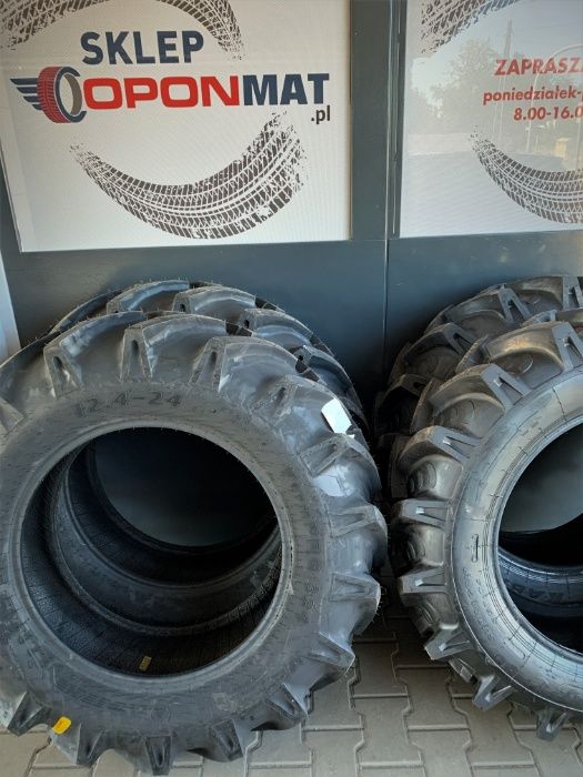 OPONA 12.4-24 320/85R24 13.6-24 ALLIANCE 7 LAT GWARANCJI Nowa Wysyłka!