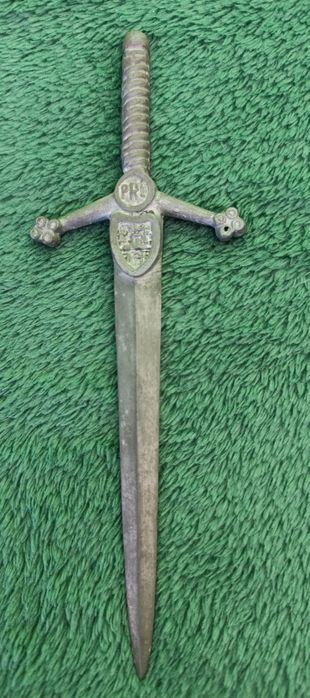 Nożyk z listów 25 lat PRL