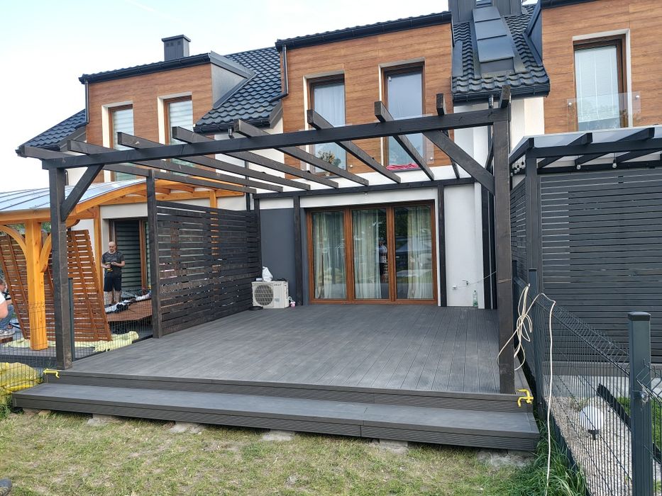 Budowa tarasów balkonów zadaszeń