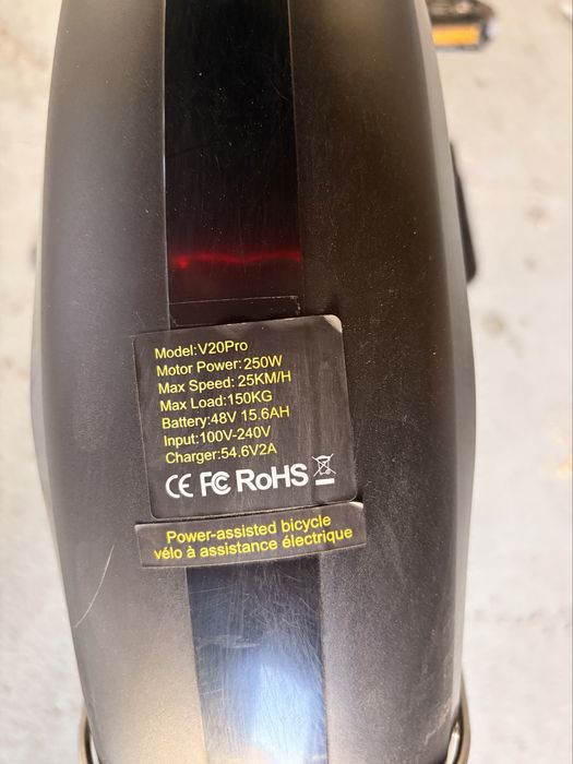 Rower elktryczny v20pro